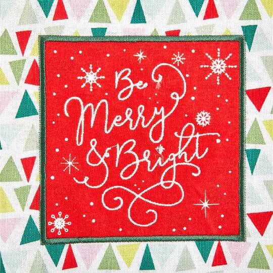 DII® Festive Christmas Embellished Dishtowel Set
